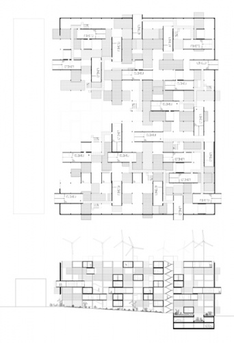 Concours Barrio Avanzado 2 - LAUREAT : concours08_alcmea_paris_logement_tolede_06