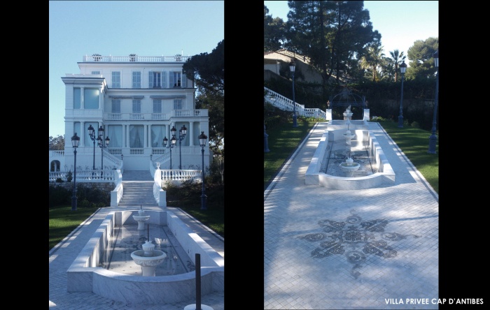 Maison individuelle au Cap d'Antibes : hierro project christophe hierro architecte dplg ravalement de faade creation pool house amenagement piscine maison individuelle luxe prestige cap-d-antibes 1