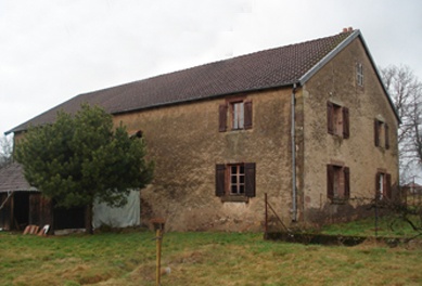 Rhabilitation d'une ferme dans les Vosges : AVANT