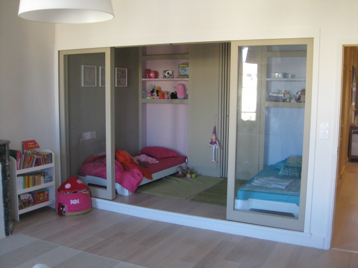 Rnovation d'un 3 fentres marseillais : Chambre / Dortoir - 01