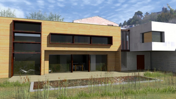 Création d'une maison contemporaine avec Atelier