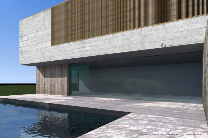 VILLA A : L.LAMMENS ARCHITECTE -VILLA A - PERS 3