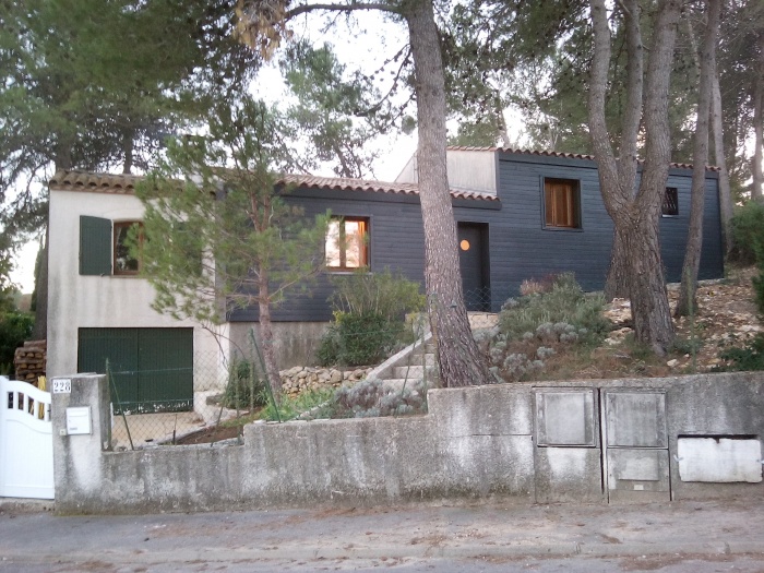 Extension contemporaine d'une Maison dans l'hrault