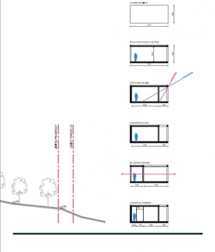 Maison de vacances bton et ossature bois : Plan_Bellecombe_3